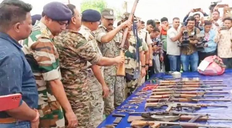 मारे गए 29 नक्सलियों में मोहला दलम कमांडर विनोद भी ढेर