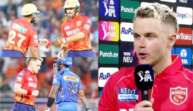 सैम कुरेन ने पंजाब किंग्स की हार के बावजूद आशुतोष शर्मा की जमकर की तारीफ