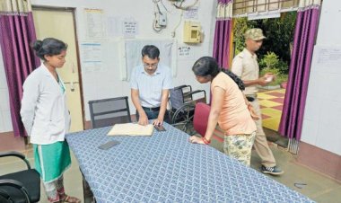 देर रात बहीगांव व अड़ेंगा में अस्पतालों के निरीक्षण करने पहुंचे एसडीएम