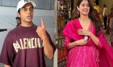 राजकुमार राव और जाहन्वी कपूर ने किया वोट, कहा- देश के प्रति यह नैतिक जिम्मेदारी