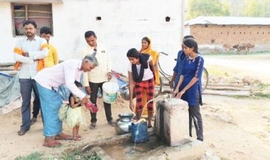 महासमुंद का गांव जिवतरा: 8 सौ लोगों को भीषण गर्मी से  निपटने एकमात्र बोर का सहारा, नल कनेक्शन मात्र शो पीस