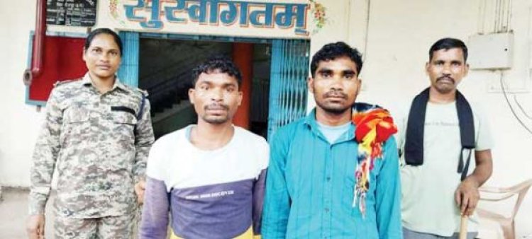 कंपनी कमाण्डर की हत्या में शामिल दो नक्सली गिरफ्तार