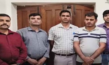 राजस्थान-उदयपुर में सिपाही रिश्वत लेते गिरफ्तार, शराब तस्करी में जब्त गाड़ी छुड़ाने के मांगे थे दस हजार रुपए