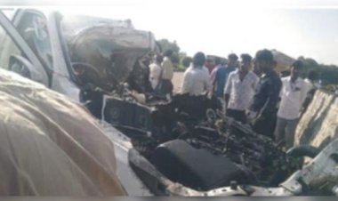 कर्नाटक में सड़क हादसे में दो साल के बच्चे समेत तीन की मौत