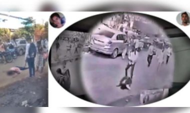 पालघर में सड़क पर शख्स ने महिला को रिंच से पीटा, लोगों ने बनाया वीडियो