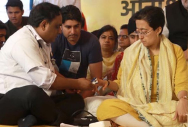 आतिशी का स्वास्थ्य बिगड़ा, डॉक्टरों ने अस्पताल में भर्ती होने की दी सलाह