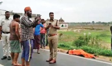 कार की ठोकर, बाइक सवार बालिका की मौत