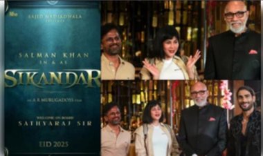 सलमान खान की 'सिकंदर' में शामिल हुए 'बाहुबली' स्टार सत्यराज और प्रतीक बब्बर