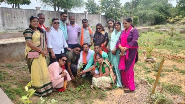 एक पेड़ मां  के नाम