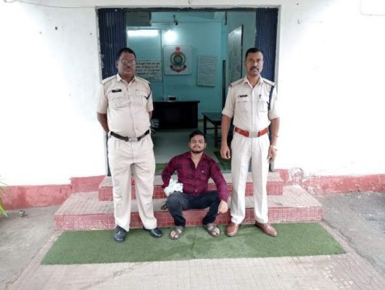 ट्रांसपोर्टकर्मी से मारपीट, आदतन बदमाश पकड़ाया