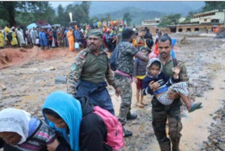 वायनाड भूस्खलन : सेना का बचाव अभियान तेज, एक हजार लोगों को किया रेस्क्यू