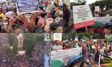 Bangladesh: कट्टरपंथियों के बाद अब सनातनियों की बारी, ढाका की सड़कों पर उतरे लाखों हिंदू, हिंसा के खिलाफ मार्च कर मांगा न्याय- Bangladeshi Hindu