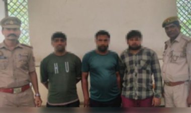 पेरीफेरल एक्सप्रेसवे पर हुई लूट में शामिल तीन शातिर गिरफ्तार, ट्रक और सामान बरामद