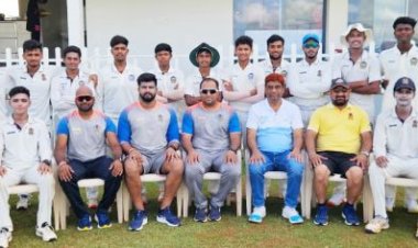 छग अंडर-19 टीम ने पोंडेचेरी विरूद्ध मैच 4 विकट से जीता