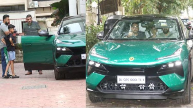 Raj Kundra ने खरीदा हरे रंग की ब्रिटिश लग्जरी स्पोर्ट्स Lotus Car, करोड़ों में है इसकी किमत