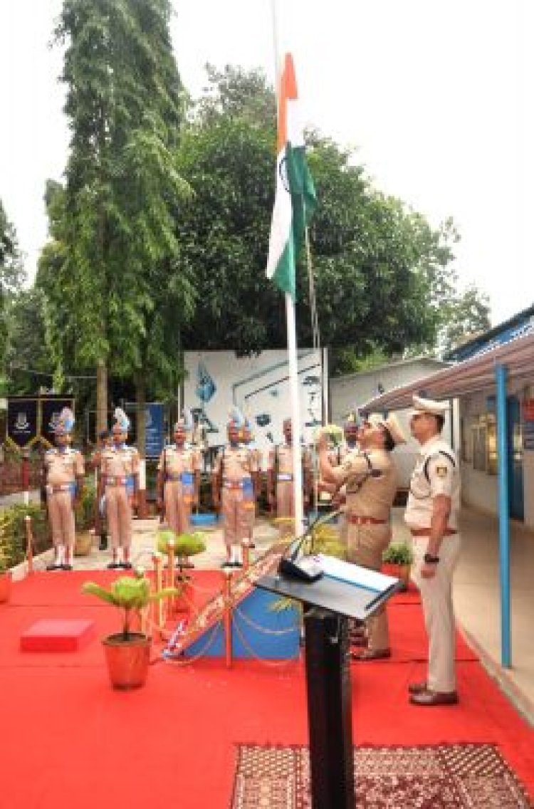 188 बटालियन सीआरपीएफ ने धूमधाम से मनाया स्वतंत्रता दिवस