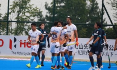 एशियाई हॉकी चैंपियंस ट्रॉफी : जापान को 5-1 से हरा कर टॉप पर भारत