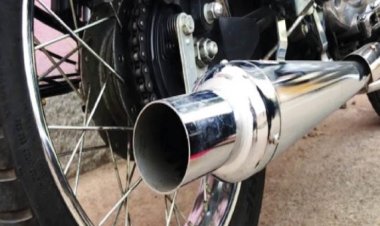 रीवा में मॉडिफाइड साइलेंसर वाली बुलट गाड़ियां काट रही फर्राटे:दुकानों पर कार्रवाई की मांग ; सूबेदार बोले- शोर मचाने वाली गाड़ियों पर कार्रवाई जारी