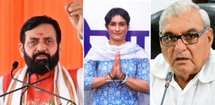 Haryana Election Results LIVE: हरियाणा में शुरुआती रुझानों में कांग्रेस को पूर्ण बहुमत, CM सैनी पिछड़े, जानें विनेश फोगाट और भूपिंदर सिंह हुड्डा का हाल