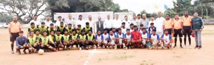 स्वच्छता ही सेवा विशेष अभियान के तहत ग्राम स्तर पर फुटबॉल स्पर्धा