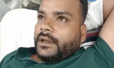 जिला अस्पताल के वार्ड बॉय पर जानलेवा हमला:दो लोगों ने चाकू से बोला धावा, कई दिनों से चल रहा था विवाद, पुलिस तलाश में जुटी