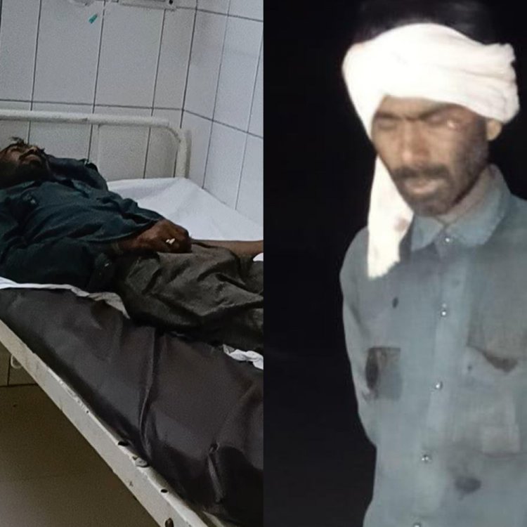 शिवपुरी में सड़क दुर्घटना का शिकार हुआ बाइक सवार:खुद चलकर एम्बुलेंस में बैठा, जिला अस्पताल में तोड़ दिया दम