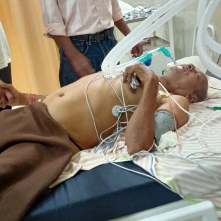 पड़ोसियों पर बुजुर्ग को कीटनाशक पिलाने का आरोप:एक दिन पहले जमीन को लेकर हुआ था विवाद, दूसरे पक्ष ने भी दर्ज कराई शिकायत