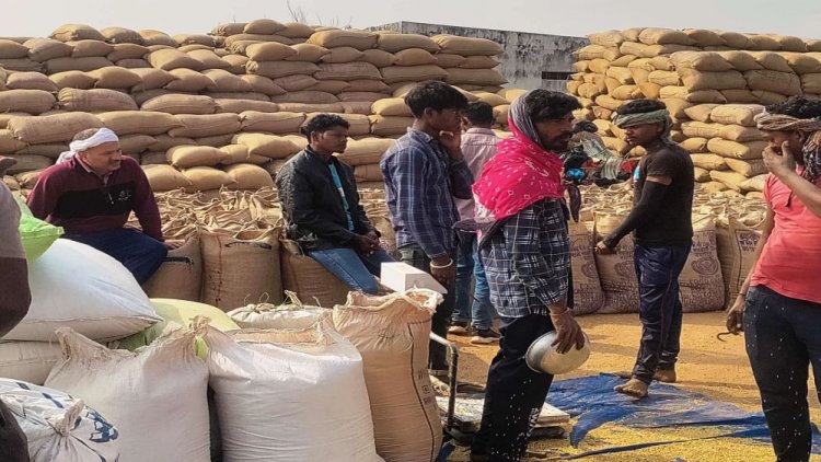छत्तीसगढ़ : सरगुजा में कलेक्टर विलास भोस्कर पेटला धान उपार्जन केंद्र पर किसान बनकर पहुंचे और एक घंटे तक लाइन में लगे रहे