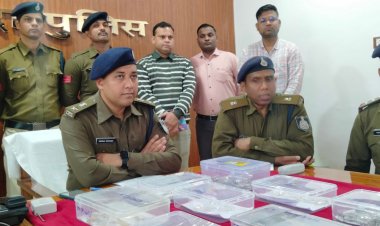 पुलिस ने चोरी हुआ 6 लाख का सामान जब्त किया:गिरमिट गैंग के पांच आरोपियों को किया था गिरफ्तार, 8 चोरियों में चुराए थे गहने-साड़ियां
