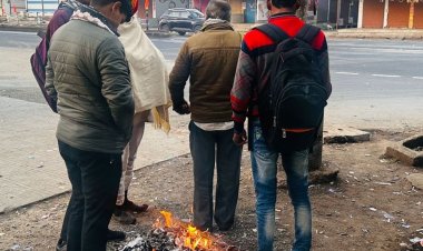 मंदसौर जिले में बढ़ती सर्दी से मिली राहत:पिछले दो-तीन दिनों में पारा 2 से 3 डिग्री बढ़ा, आने वाले दिनों में फिर बढ़ेगी सर्दी