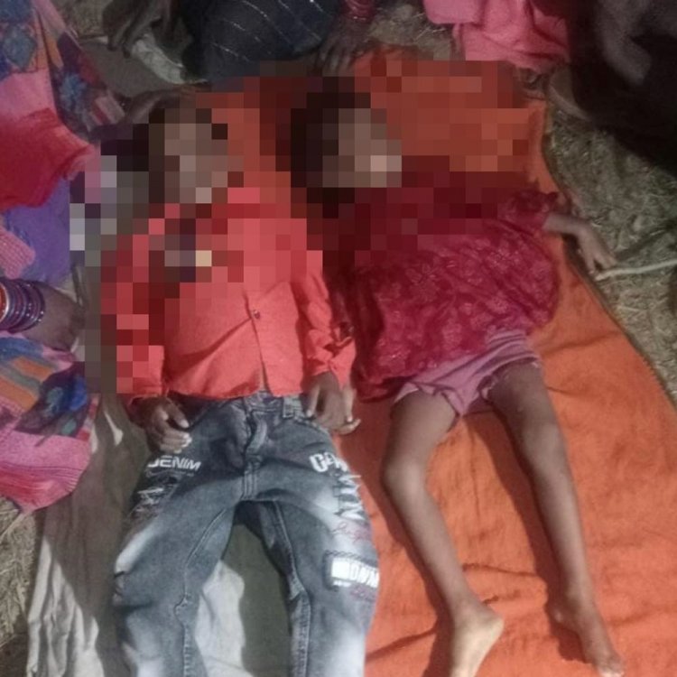 उमरिया में नदी में डूबने से दो बच्चों की मौत:नाव में खेल रहे थे दोनों बच्चे, पलटने से हादसे की आशंका