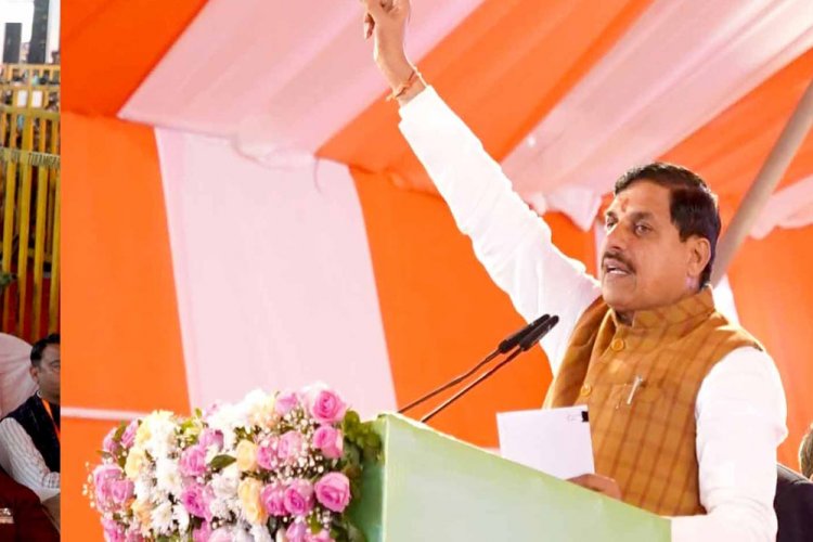 टीकमगढ़ के माथे पर लग रहा है विकास का तिलक : मुख्यमंत्री डॉ. यादव