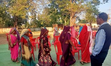 आनन्द उत्सव की मुदरिया में धूम, ग्राम पंचायतों में चल रहा आनंद की अनुभूति