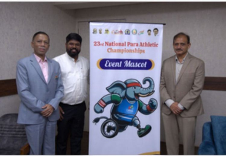 चेन्नई में 23वीं राष्ट्रीय पैरा एथलेटिक्स चैंपियनशिप के लिए लोगो और शुभंकर का अनावरण