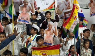 आचार्य विद्यासागर की प्रथम समाधि दिवस पर भोपाल में श्रद्धांजलि:जैन समाज ने निकाली संदेश रैली, सामूहिक आरती की, कई धार्मिक कार्यक्रम आयोजित