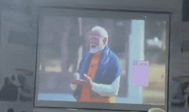 प्रधानमंत्री मोदी की ‘परीक्षा पे चर्चा’:मध्य प्रदेश से लाखों बच्चे हुए शामिल; सुभाष एक्सीलेंस स्कूल में पहुंचे शिक्षा मंत्री