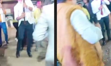 ग्वालियर की बारात में अंधाधुंध फायरिंग:VIDEO सामने आने के बाद शुरू की जांच, तीन युवक पुलिस के निशाने पर