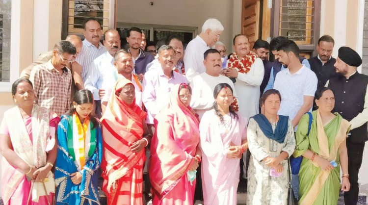 शफी अहमद को कांग्रेस पार्षद दल का नेता चुना गया