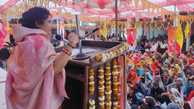 धर्मशाला सनातन धर्म और सामाजिक परंपराओं का प्रतीक है धर्मशालाएँ: मंत्री श्रीमती गौर