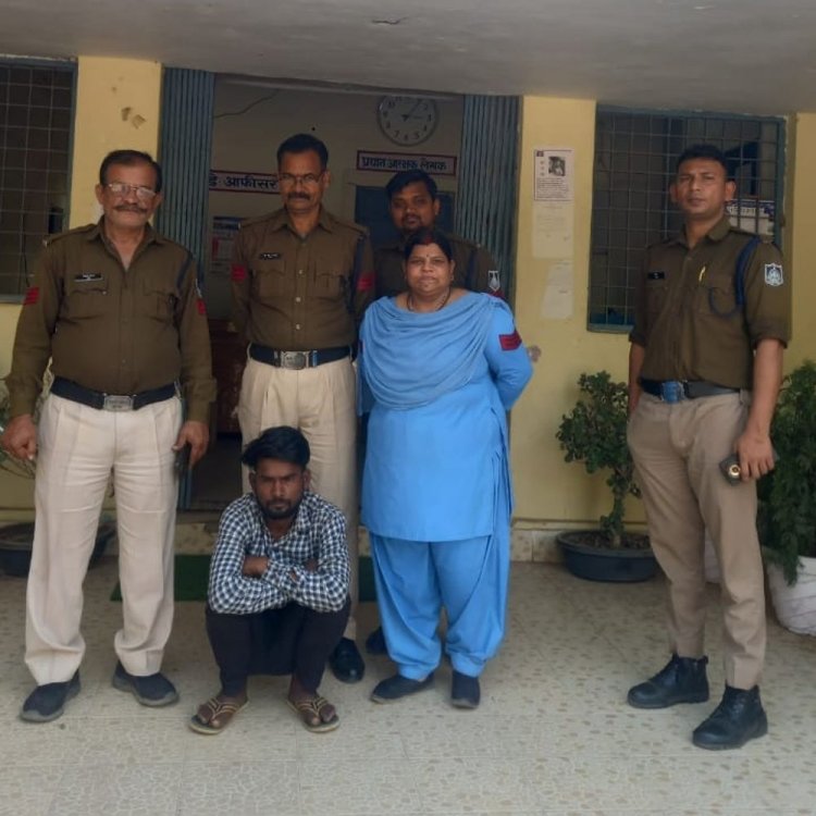 छतरपुर से 5 हजार का इनामी चोरी का आरोपी गिरफ्तार:हत्या का प्रयास और दुष्कर्म समेत कई मामले दर्ज, दो साथी पहले से जेल में