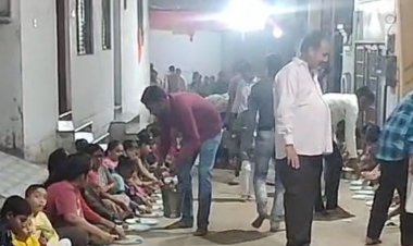 पीपलेश्वर महादेव मंदिर में उमड़ी श्रद्धालुओं की भीड़:भंडारे में सैकड़ों भक्तों ने लिया प्रसाद