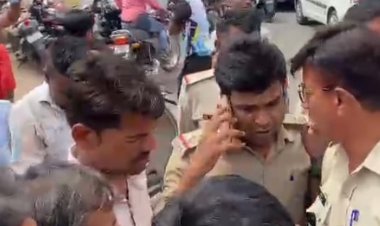 चाकूबाजी में घायल युवक की मौत, विरोध में चक्काजाम:संजय ड्राइव रोड पर शव रखकर बैठे परिजन; आरोपियों पर कार्रवाई की मांग