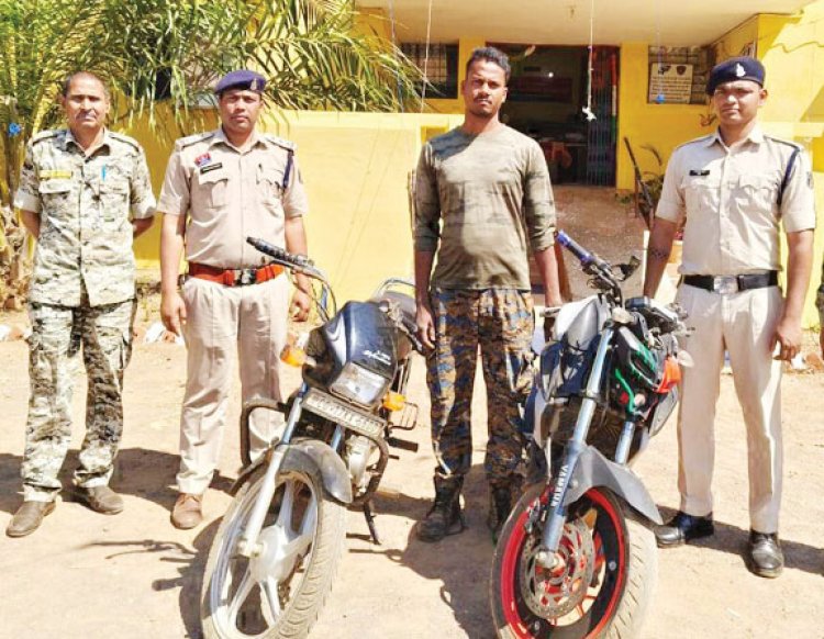 फर्जी पुलिस बन गाड़ी चोरी, आरोपी गिरफ्तार