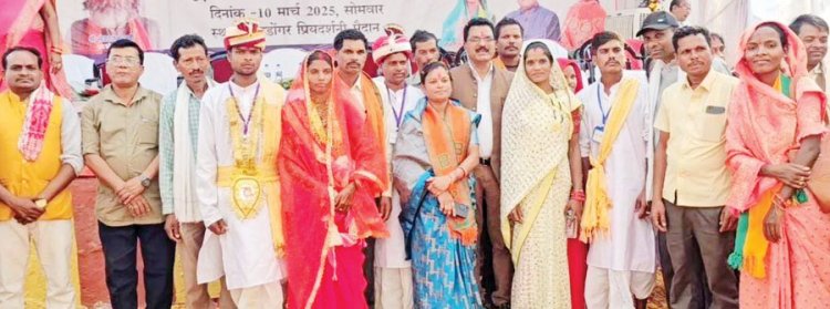 200 जोड़़े परिणय सूत्र में बंधे