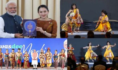 PM मोदी का थाईलैंड दौरा: प्रधानमंत्री के स्वागत में रामायण का थाई मंचन, पीएम शिनावात्रा ने भेंट किया The World Tipitaka