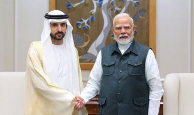 भारत दौरे पर पहुंचे दुबई के क्राउन प्रिंस मोहम्मद बिन राशिद, पीएम मोदी से की मुलाकात, जानें भारत-यूएई के बीच क्या-क्या हुई डील
