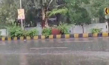 नौतपे में बूंदाबांदी से मौसम में घुली ठंडक:देवास में तीसरे दिन भी बारिश का दौर जारी, किसान हकाई-जुताई में जुटे