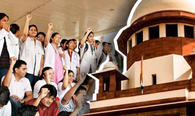 NEET PG नॉर्मलाइजेशन मामले पर सुप्रीम कोर्ट में सुनवाई आज:एक ही शिफ्ट में परीक्षा कराने की मांग; नॉर्मलाइजेशन खत्‍म कराने पर अड़े स्‍टूडेंट्स