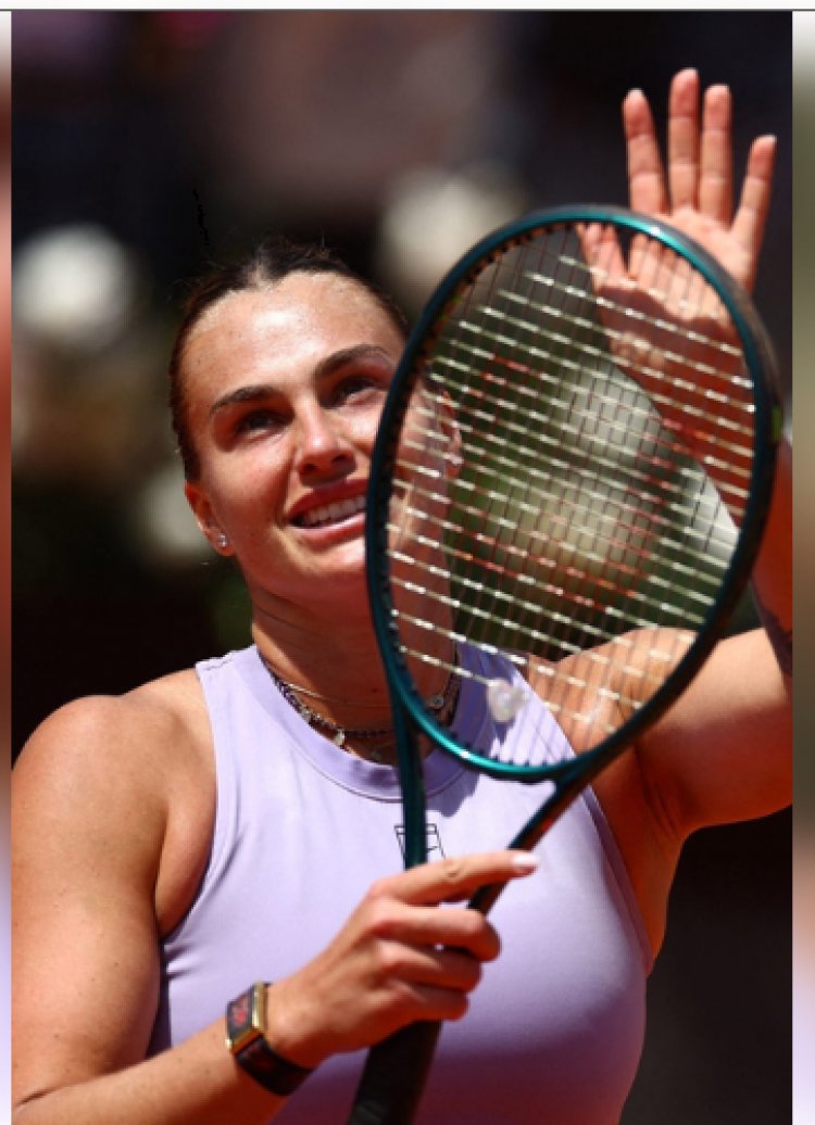 सबालेंका ने रोम में कोस्त्युक को हराकर क्वार्टरफाइनल लाइनअप पूरा किया