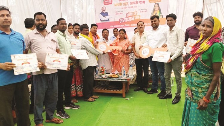 राजपुर नपं में समाधान शिविर, कई प्रकरणों का निपटारा